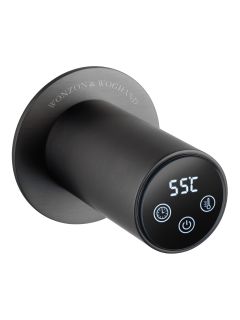 Полотенцесушитель электрический встраиваемый Wonzon & Woghand Dortmund WW-A365-GM 58x70 см с внутренней частью тёмный графит